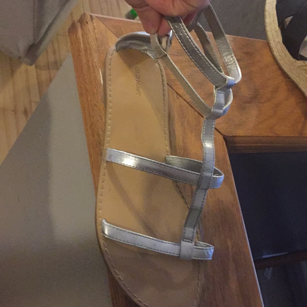Two pairs of old navy gladiator Sandals